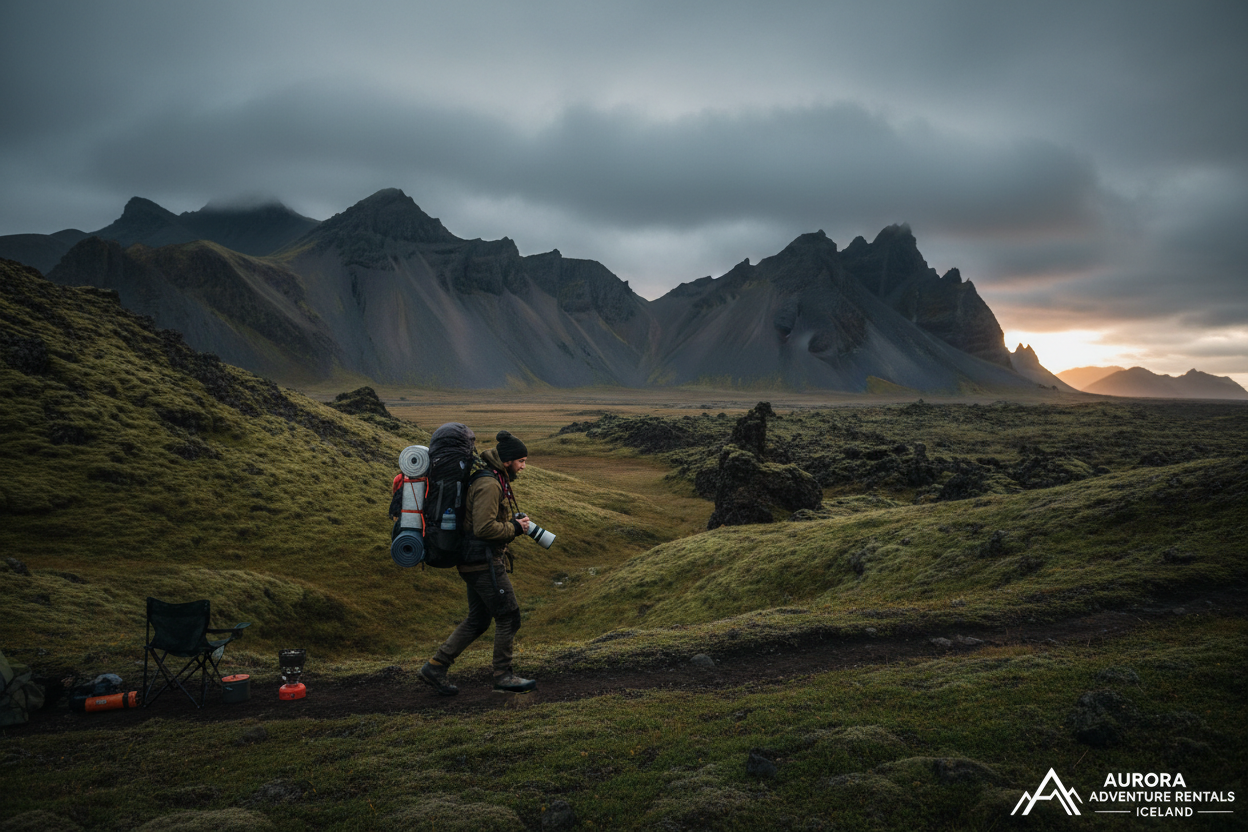 Camping in Iceland - All gear for rent