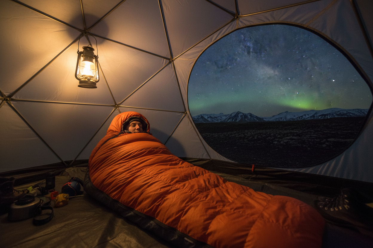 Iceland sleeping bag rental