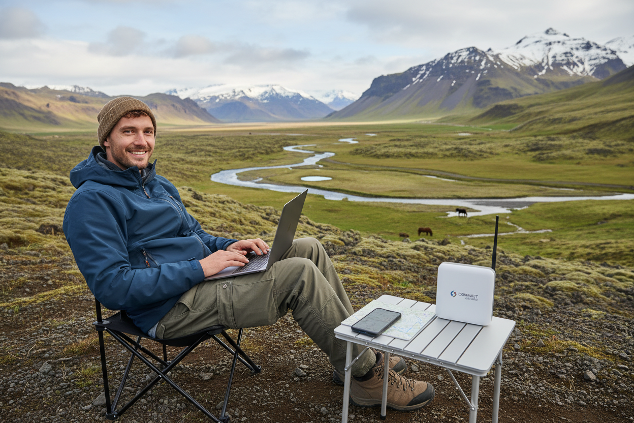 Iceland WiFi modem- Sim card for rent