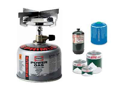 Gas stove in Iceland - Canister Fuel