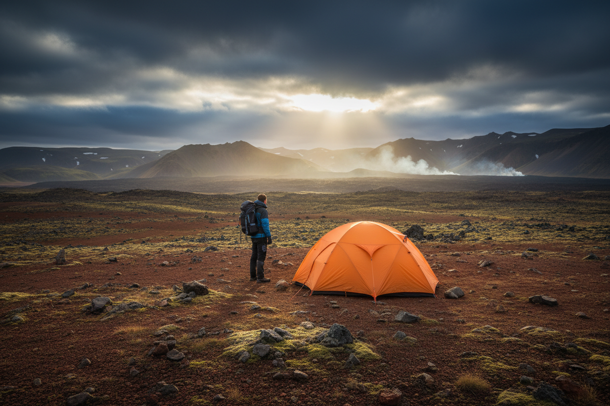 Tent in Iceland for rent