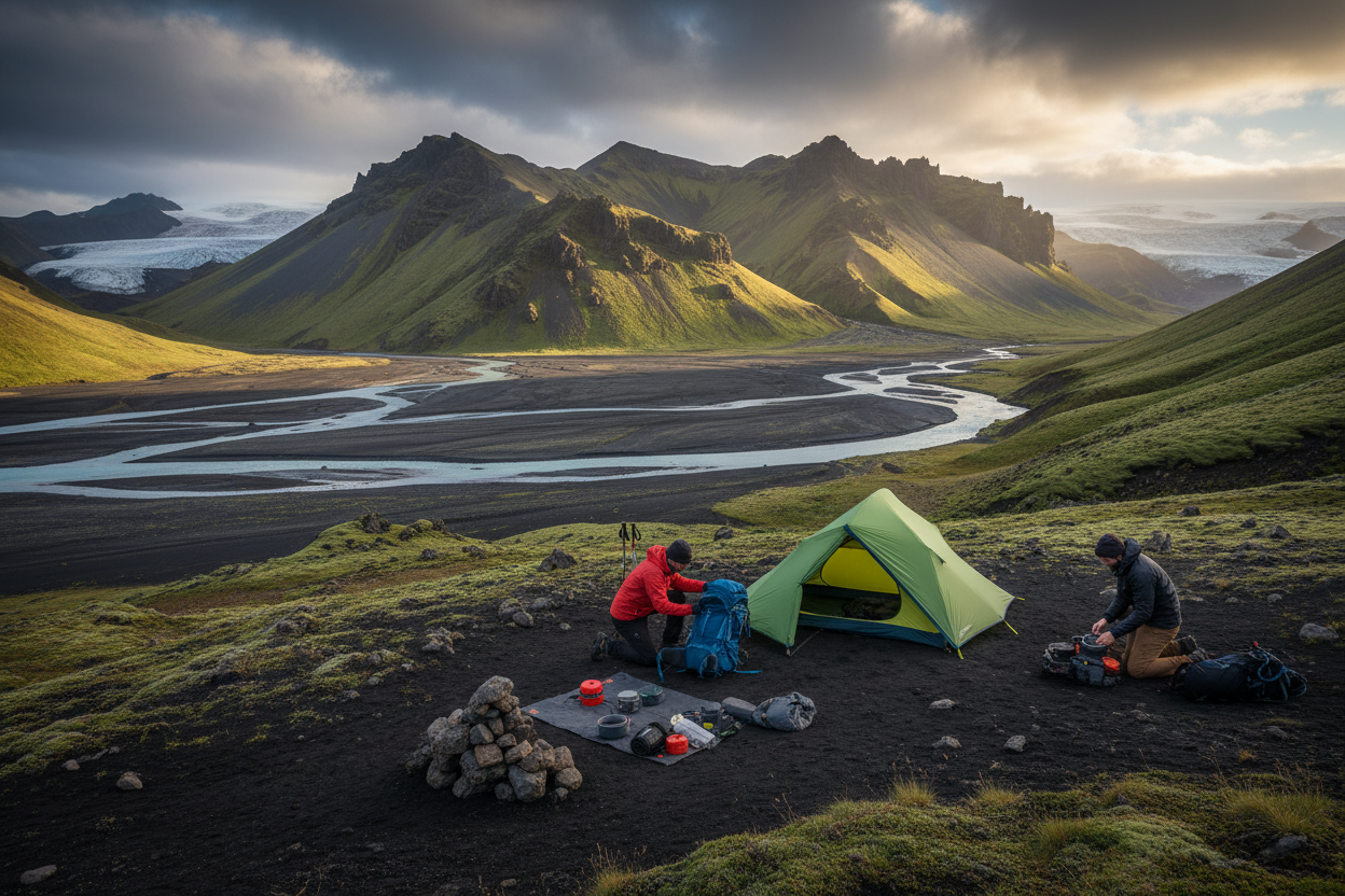 Light Hiking Tent - 2 Person