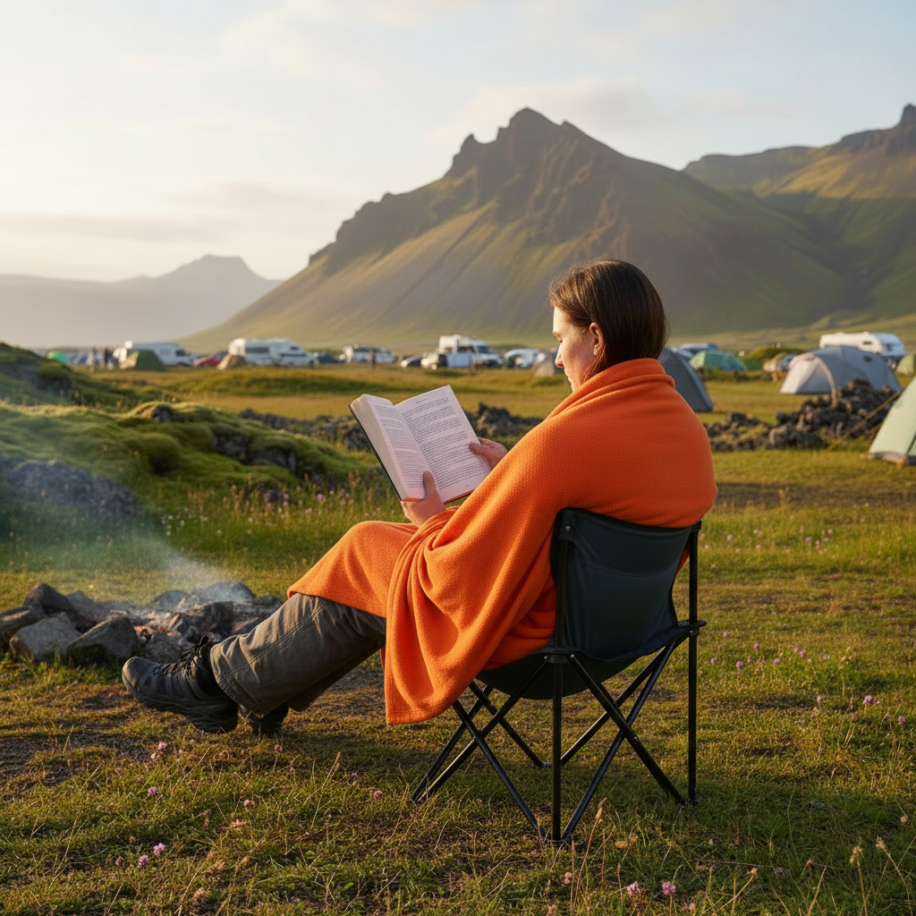 Fleece Blanket - Iceland