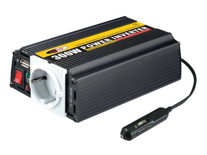 Iceland, car Power Inverter 12V to 220V for rent - Iceland Camping Equipment