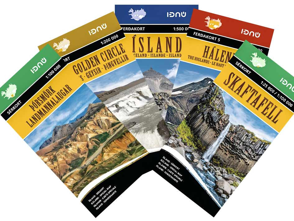 Iceland Maps Hiking