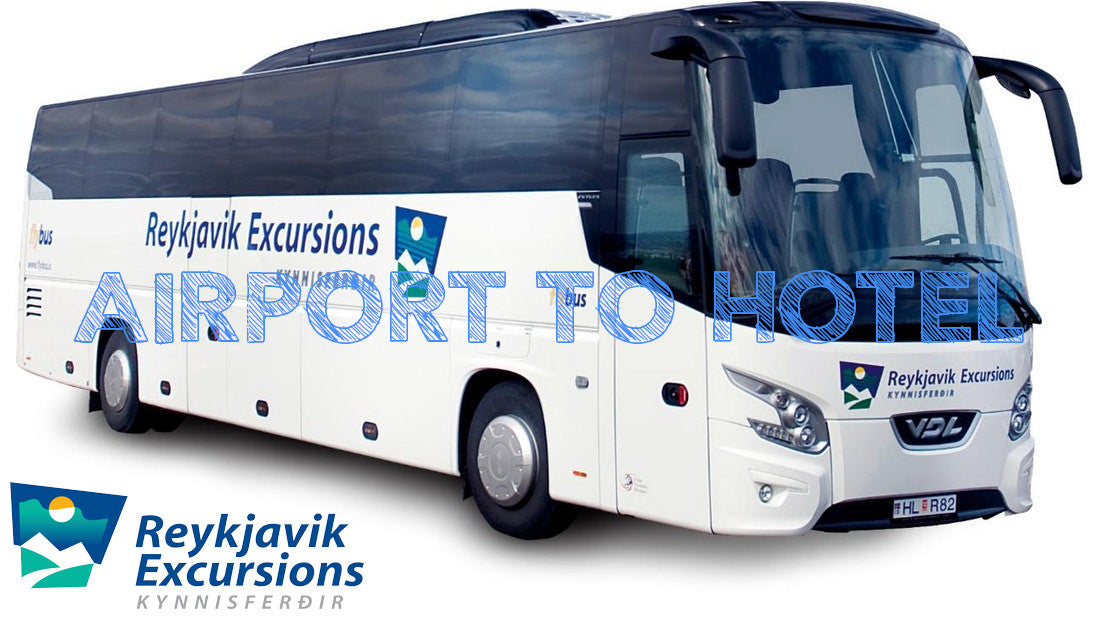 Flybus transfer from Keflavik Airport to Reykjavik hotels